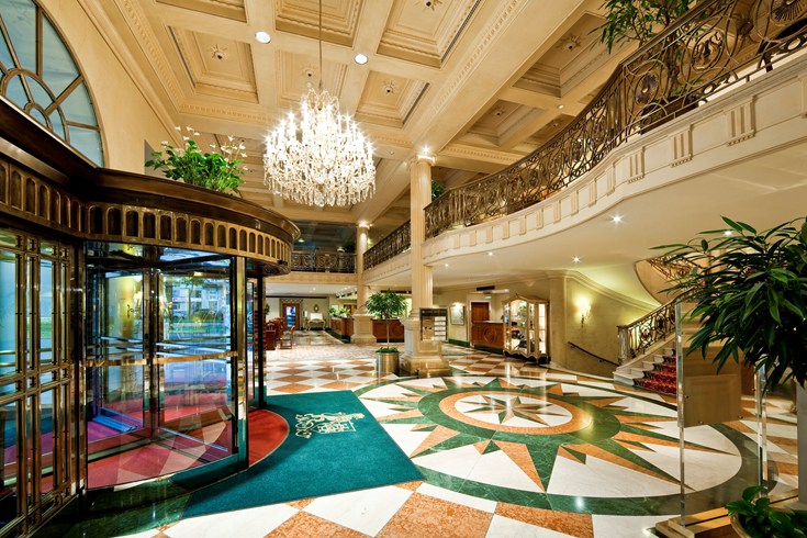 グランド・ホテル・ウィーンのロビー