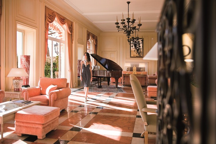 ラ・レゼルブ・ド・ボーリュー&スパのロビー