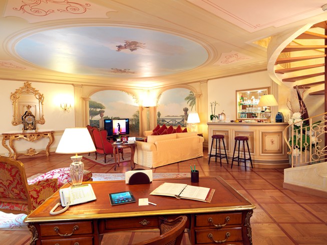 ラ・レゼルブ・ド・ボーリュー&スパの客室