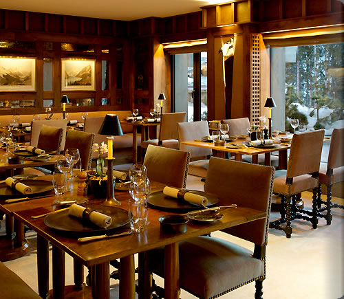 ル・メレザンのダイニング