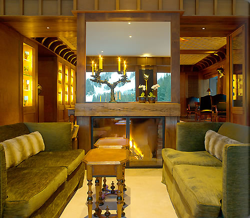 ル・メレザンのラウンジ