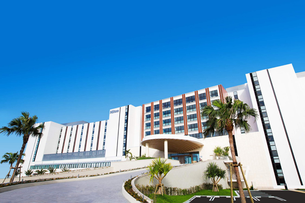 ヒルトン沖縄北谷リゾートの外観