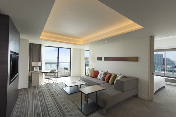 ヒルトン沖縄北谷リゾートの客室