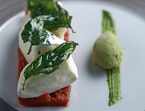 ザ・リッツ・カールトン京都のイタリアンレストラン「ラ・ロカンダ」の料理