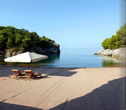 アマン・スベティステファンのビーチ