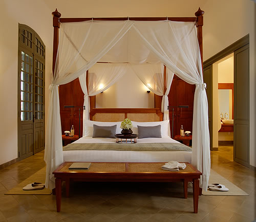 アマンタカスイートのベッド