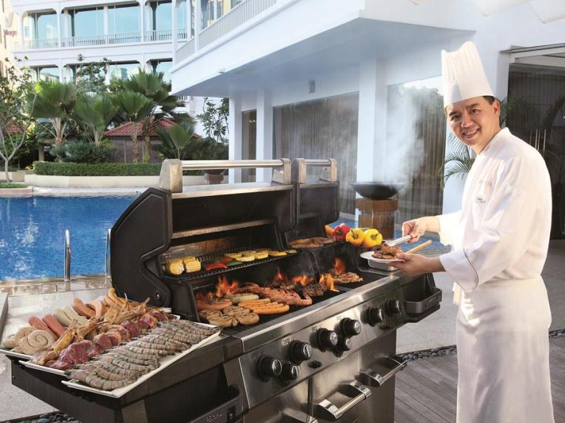 パーク・ホテル・クラーク・キーのバーベキュー