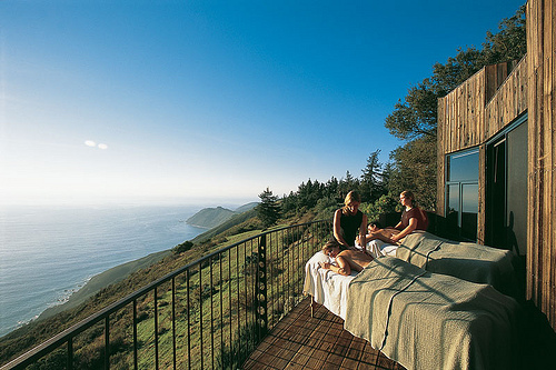 ポスト・ランチ・イン Post Ranch Innのスパ