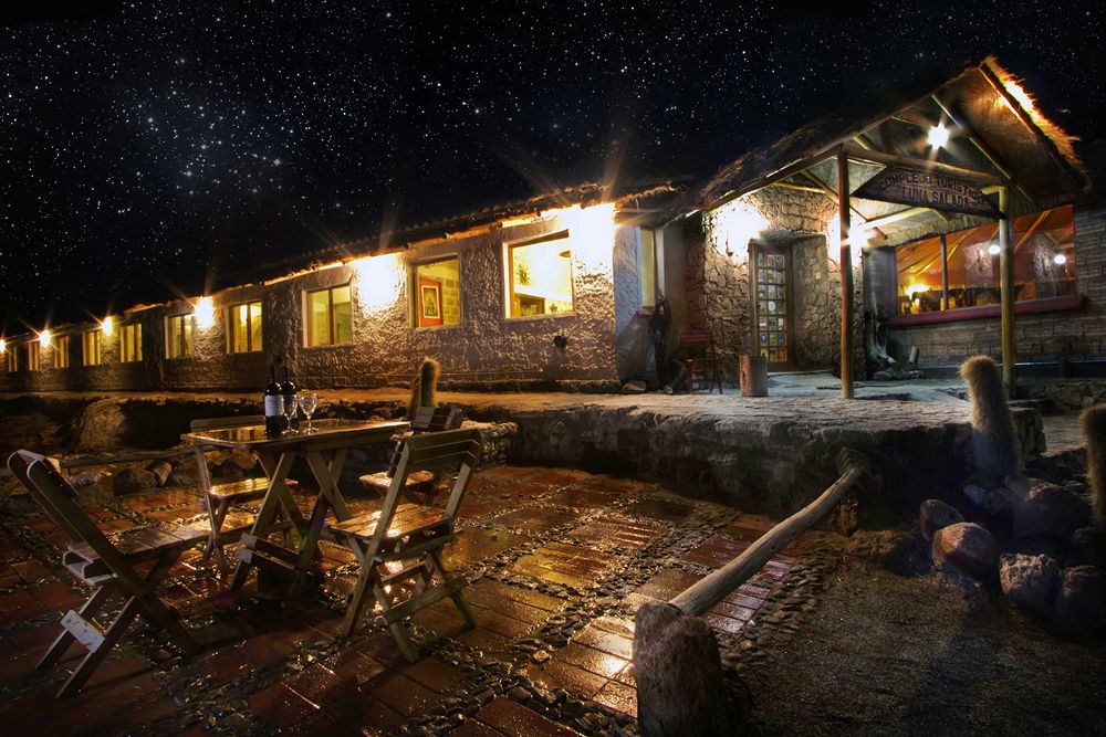 ホテル・ドゥ・サル・ルナ・サラダと星空