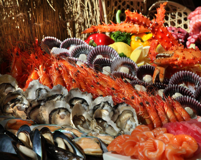 レストランブリゾーのシーフード