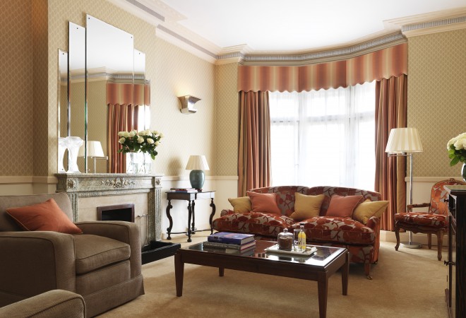 クラリッジズの客室