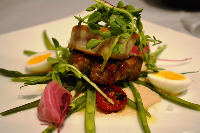 バリオーニ・ホテル・ロンドン Baglioni Hotel Londonのレストランの料理