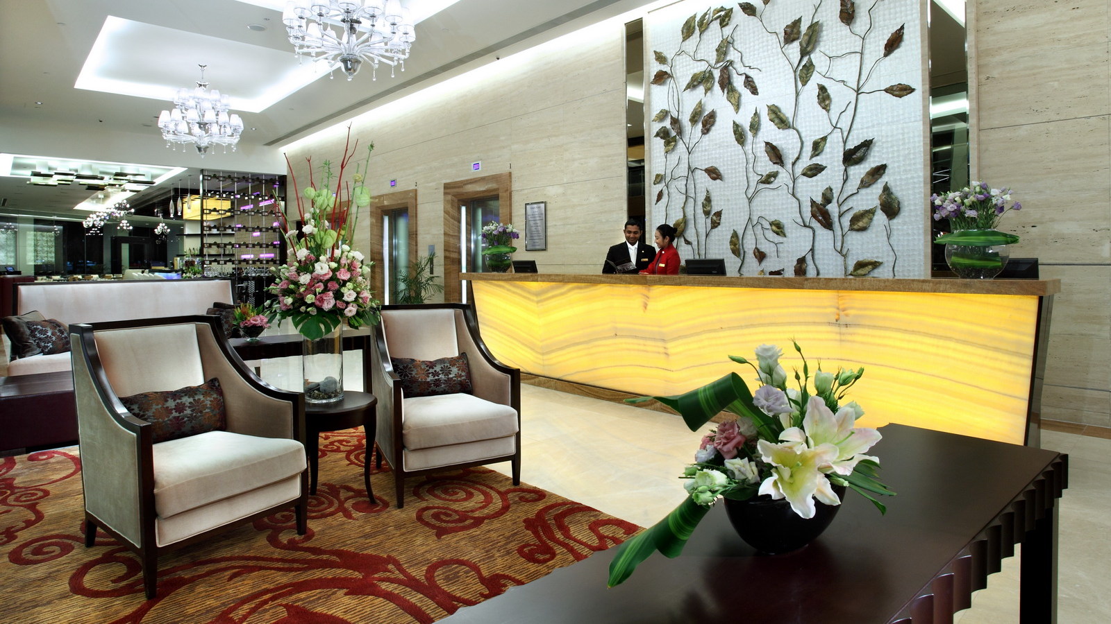 パーク・ホテル・クラーク・キーのロビー