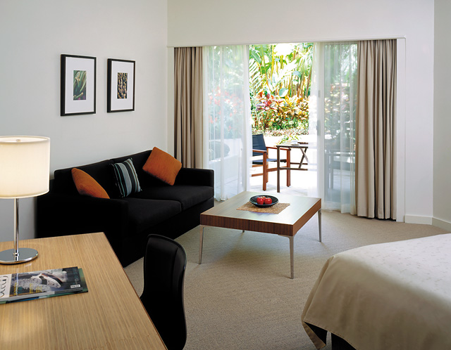 シャングリラ・ホテル・マリーナ・ケアンズの客室