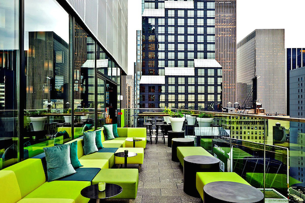 クラウド・バー Cloud Barのテラス席