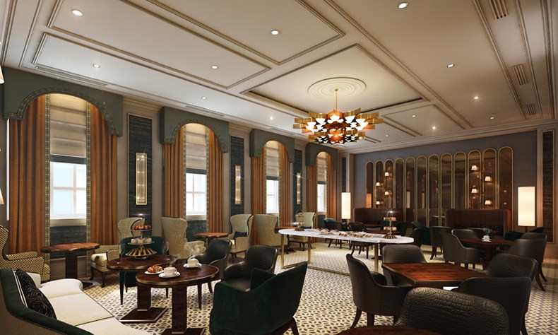 ザ・ゲインズボロー・バース・スパ The Gainsborough Bath Spaのロビーラウンジ