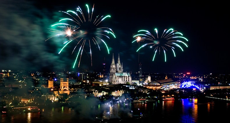ケルンの夜景