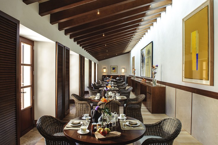 カステル・ソン・クラレットのレストラン