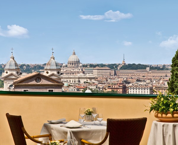 ホテル・エデン Hotel Edenからの眺め