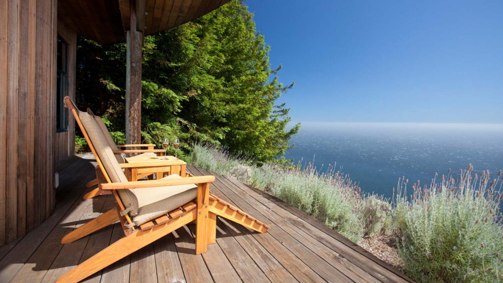 ポスト・ランチ・イン Post Ranch Innのテラス