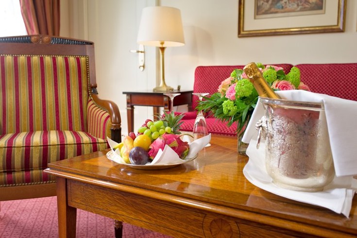 フェアモント・ホテル・フィア・ヤーレスツァイテン Fairmont Hotel Vier Jahreszeitenの客室