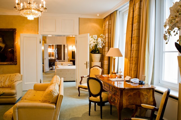 バイエフィッシャー・ホフ Bayerischer Hofの客室