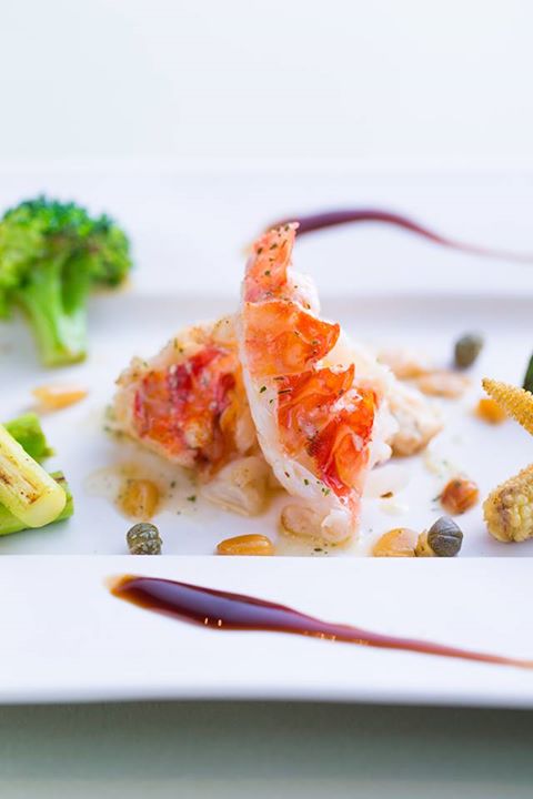 ザ・リッツ・カールトン京都の鉄板ダイニングの料理