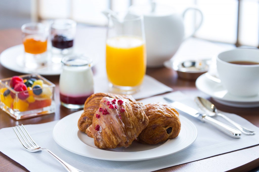 ザ・リッツ・カールトン京都のザ・ロビーラウンジの朝食