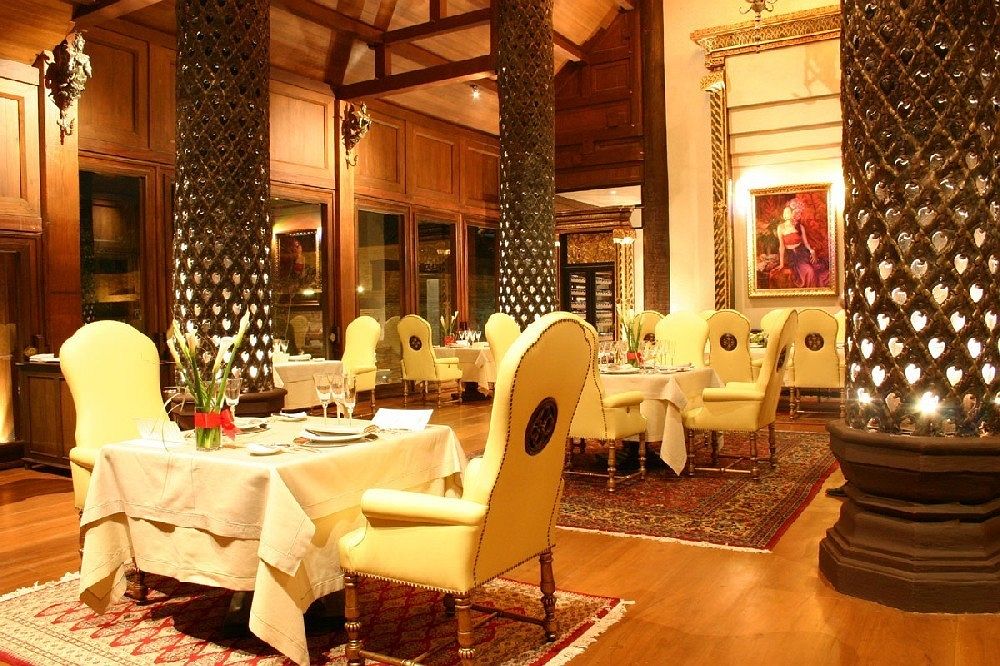 ダラ・デヴィ・チェンマイ The Dhara Dhevi Hotel Chiang Maiのレストラン