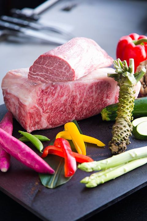 ザ・リッツ・カールトン京都の鉄板ダイニングの料理素材