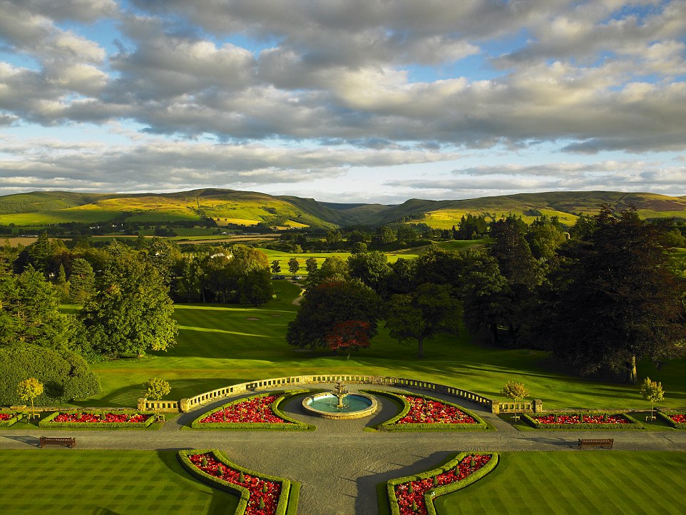 ザ・グレンイーグルズ・ホテル The Gleneagles Hotelの庭園