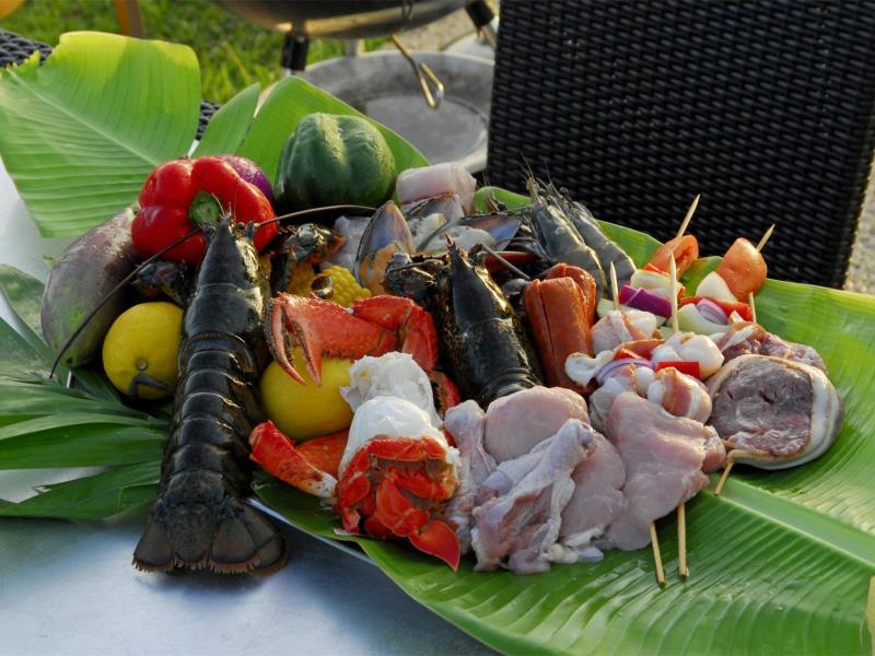 シェラトン・ラグーナ・グアム・リゾート Sheraton Laguna Guam Resortのレストランの食材