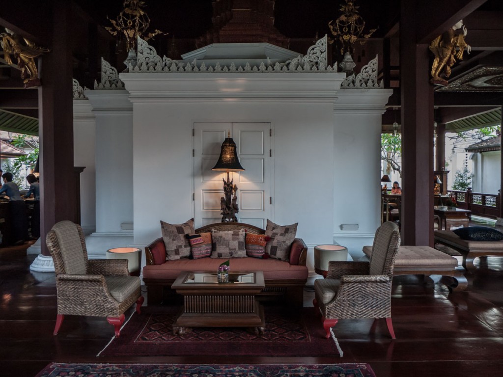 ダラ・デヴィ・チェンマイ The Dhara Dhevi Hotel Chiang Maiのロビー