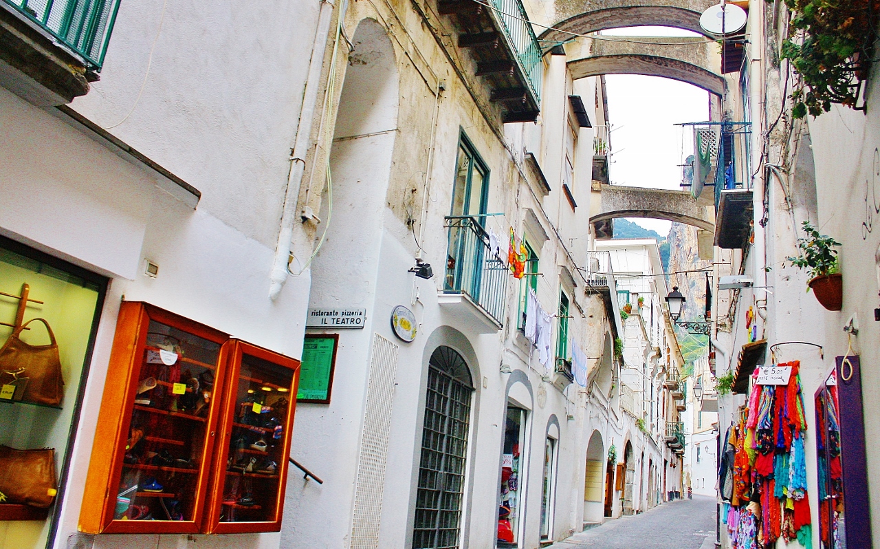 アマルフィの街並み