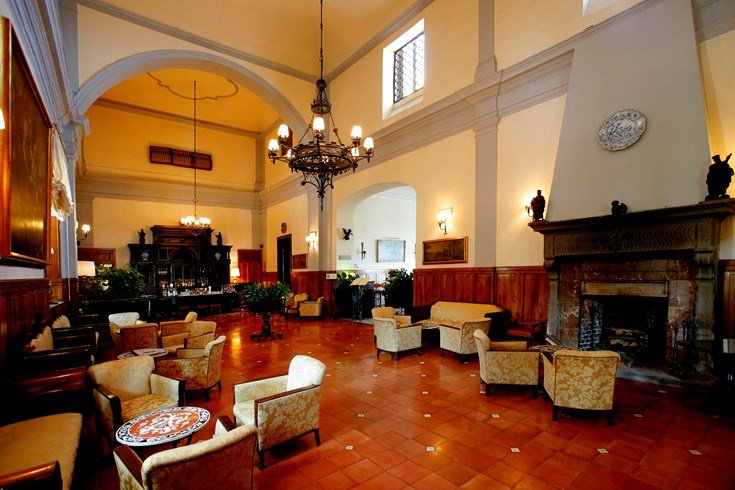 サン・ドメニコ・パレス・ホテル San Domenico Palace Hotelのロビー