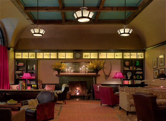 ザ・グリニッチ・ホテル The Greenwich Hotelのロビー