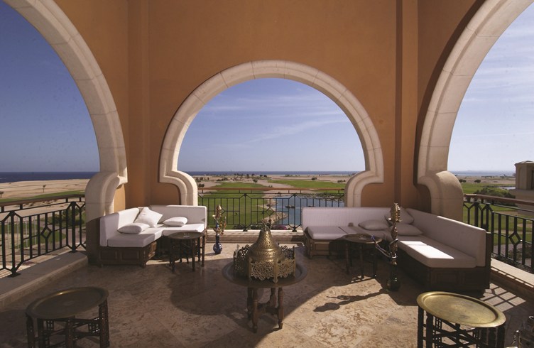 ラ・レジデンス・デ・カスケード La Residence des Cascadesのテラス