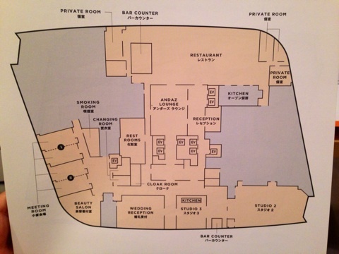 51階のフロアマップ