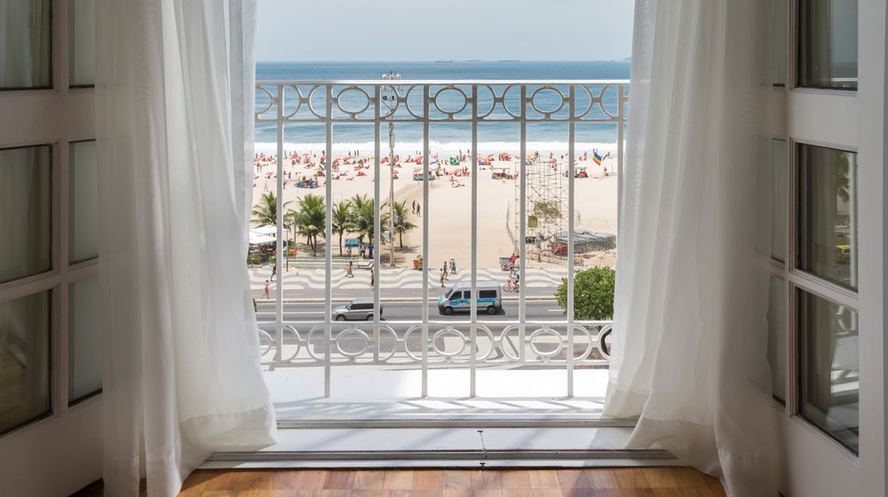 ベルモンド・コパカパーナ・パレス Belmond Copacabana Palaceからの眺め