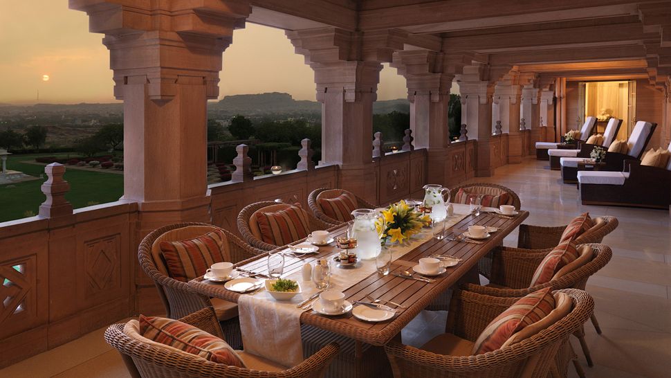ウメイド・バワン・パレス Umaid Bhawan Palaceのレストラン