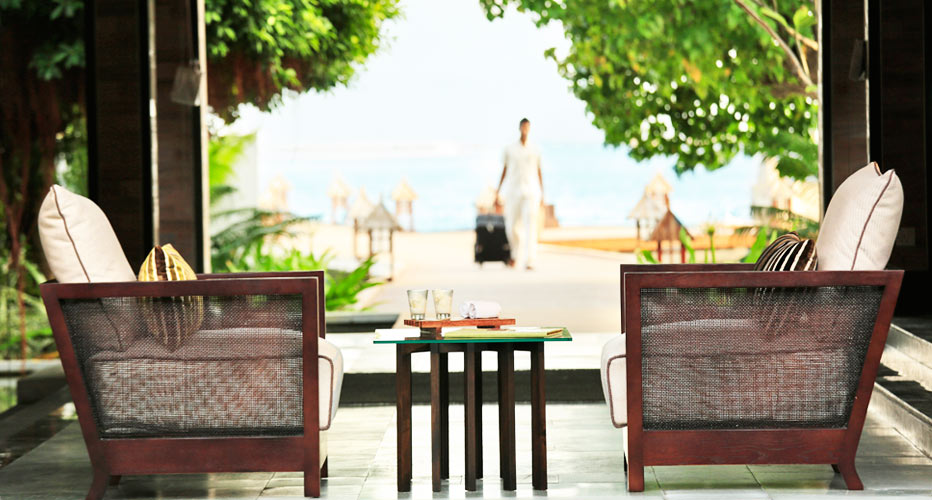 ルンバ・モルディブ Kurumba Maldivesのロビー