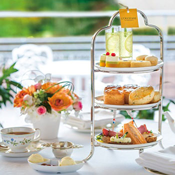 ホテル椿山荘東京のアフタヌーンティーセット