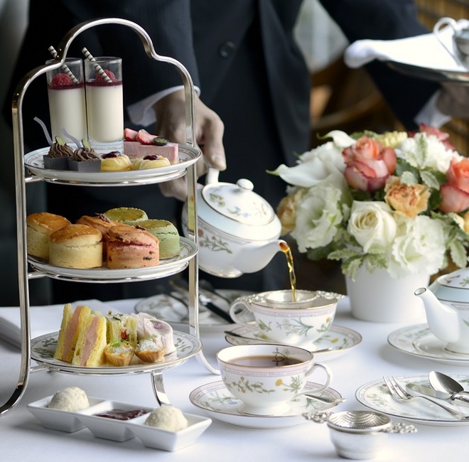 ホテル椿山荘東京の桜アフタヌーンティーメニュー