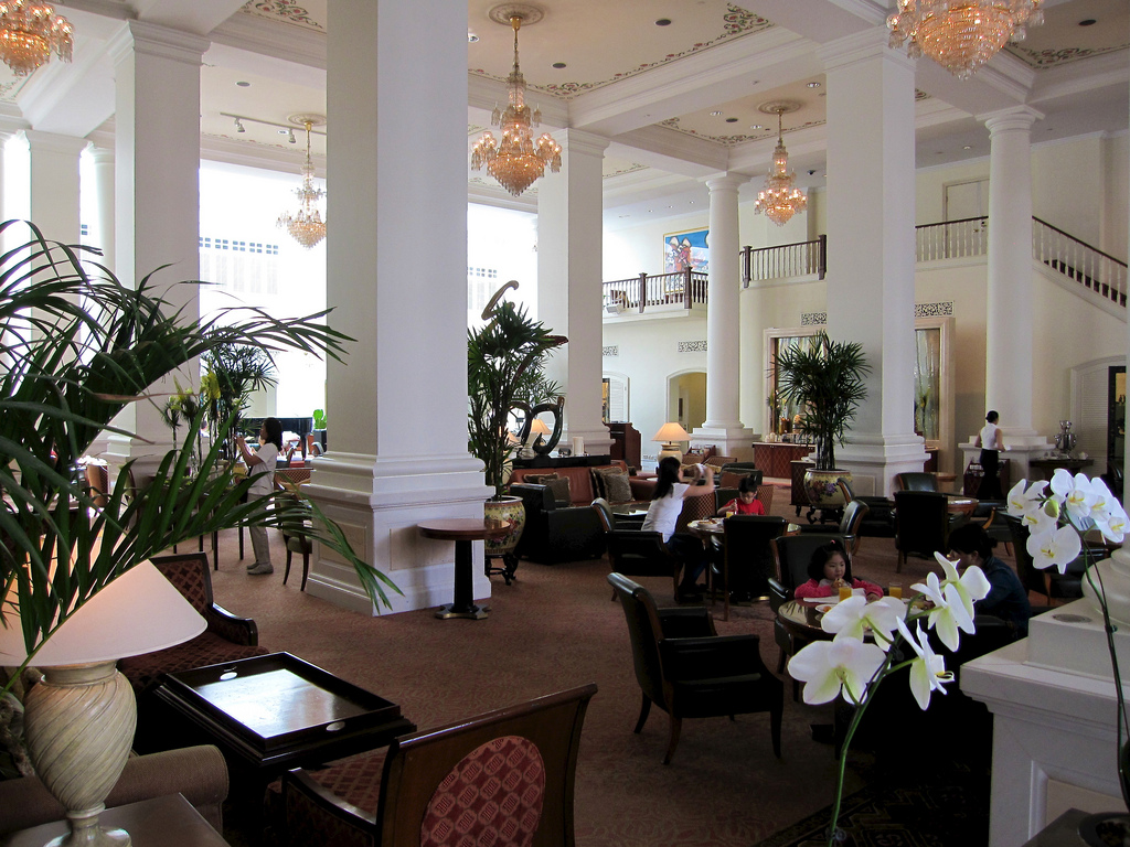 インターコンチネンタル・シンガポール InterContinental Singaporeのロビー