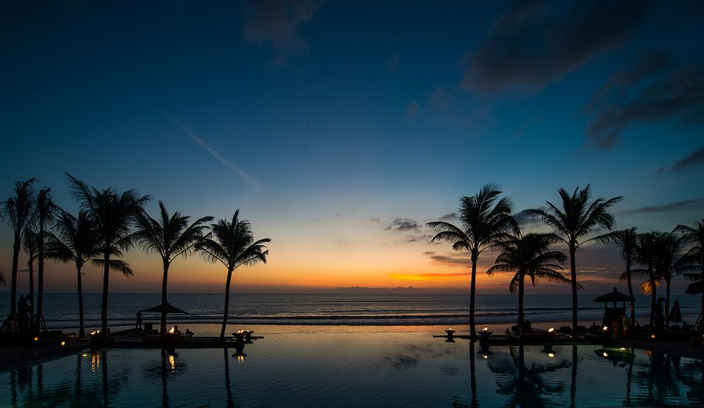 ザ・レギャン・バリ The Legian Baliの夕暮れ