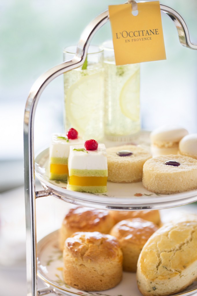 ホテル椿山荘東京のロクシタン ヴァーベナアフタヌーンティー