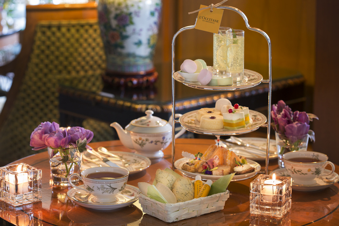 ホテル椿山荘東京のロクシタン　ヴァーベナキュートティー