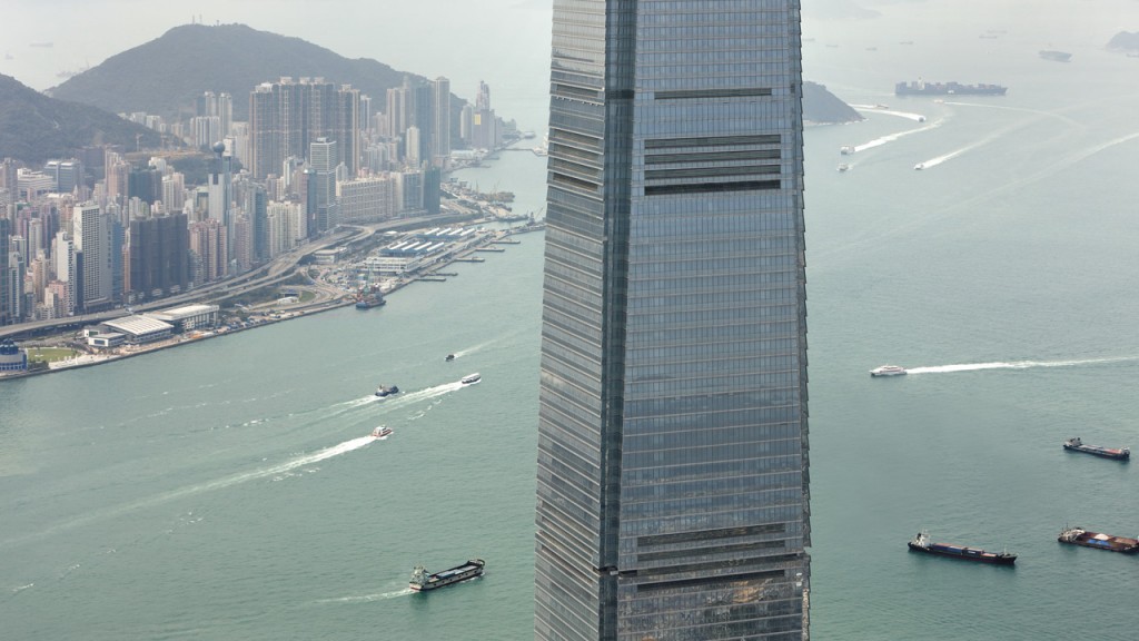 ザ・リッツ・カールトン・香港の外観