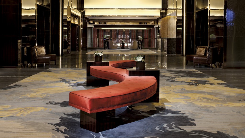 ザ・リッツ・カールトン・香港のロビー