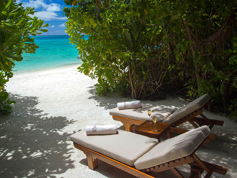 バロス・モルディブ Baros Maldivesのヴィラ